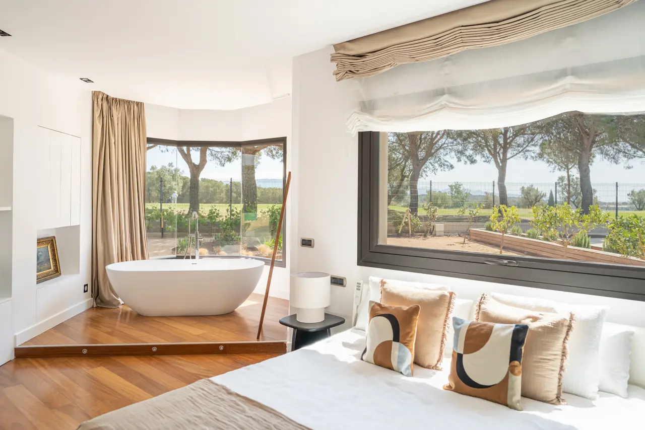 Master bedroom suite